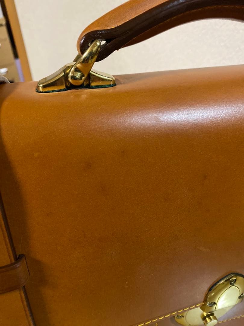 05’山陽山長 ブライドルレザー クラシック ブリーフケース