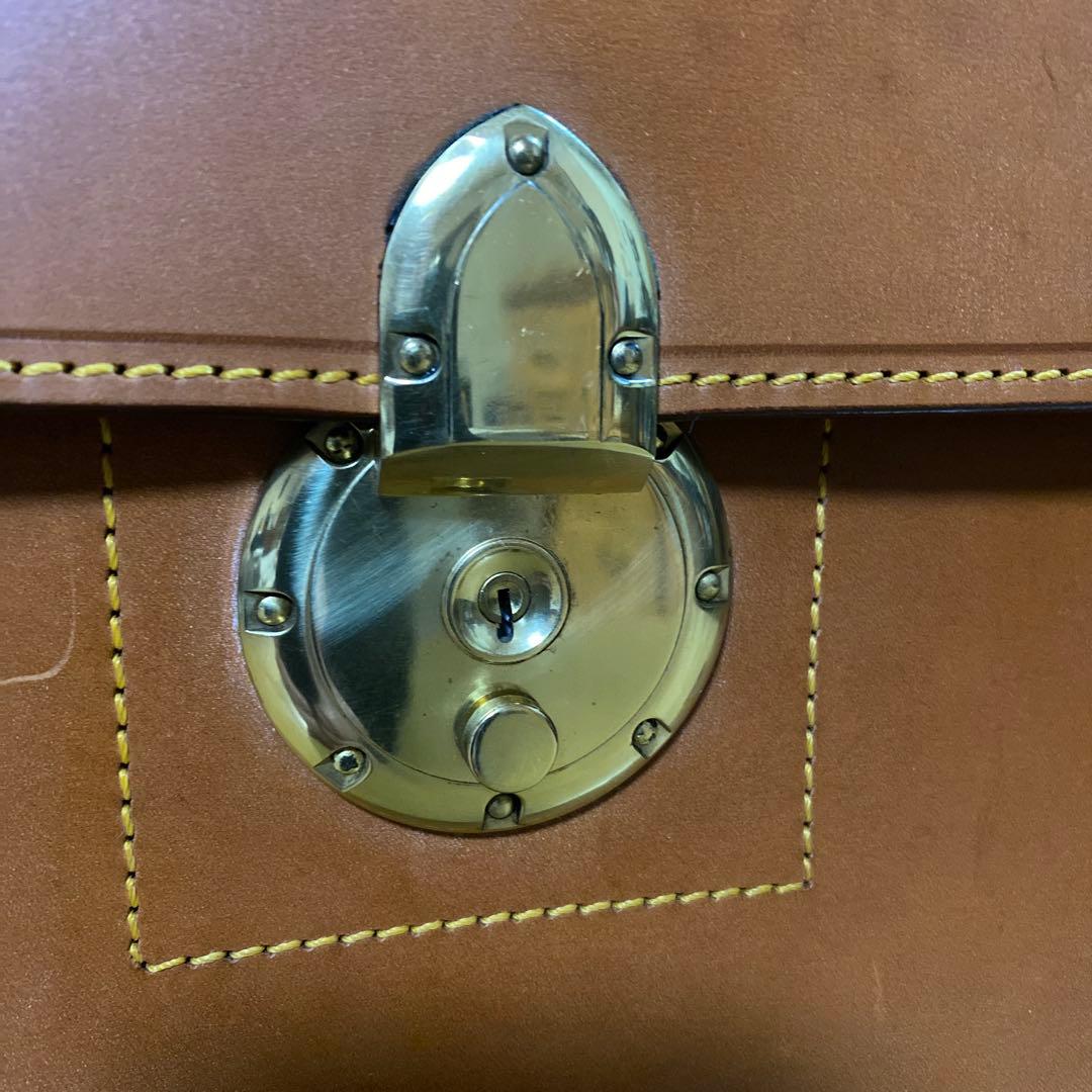 05’山陽山長 ブライドルレザー クラシック ブリーフケース