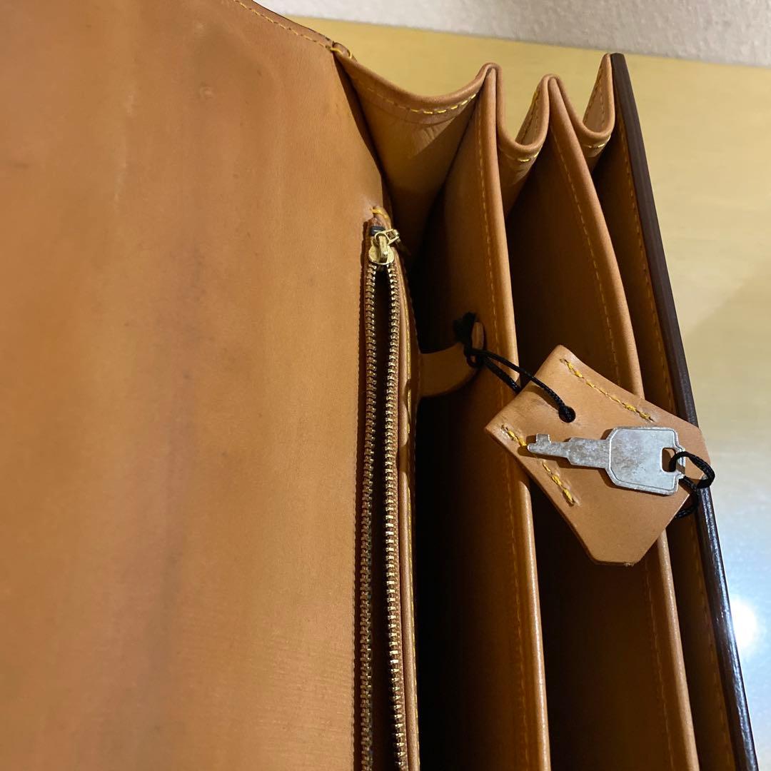 05’山陽山長 ブライドルレザー クラシック ブリーフケース