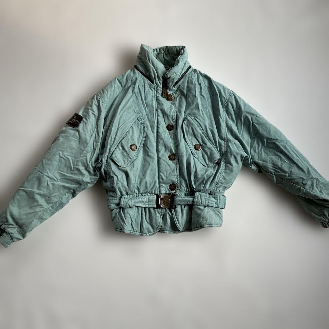 チョコミント色　スキー　スノボー　ウェア