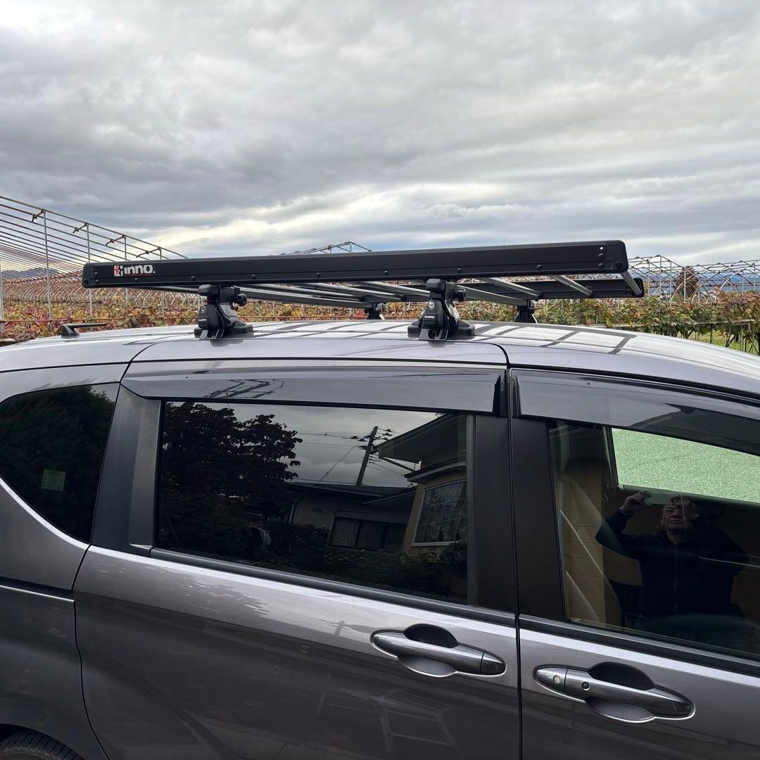 inno INSUTスクエアベースステー & ルーフキャリアIN559BK