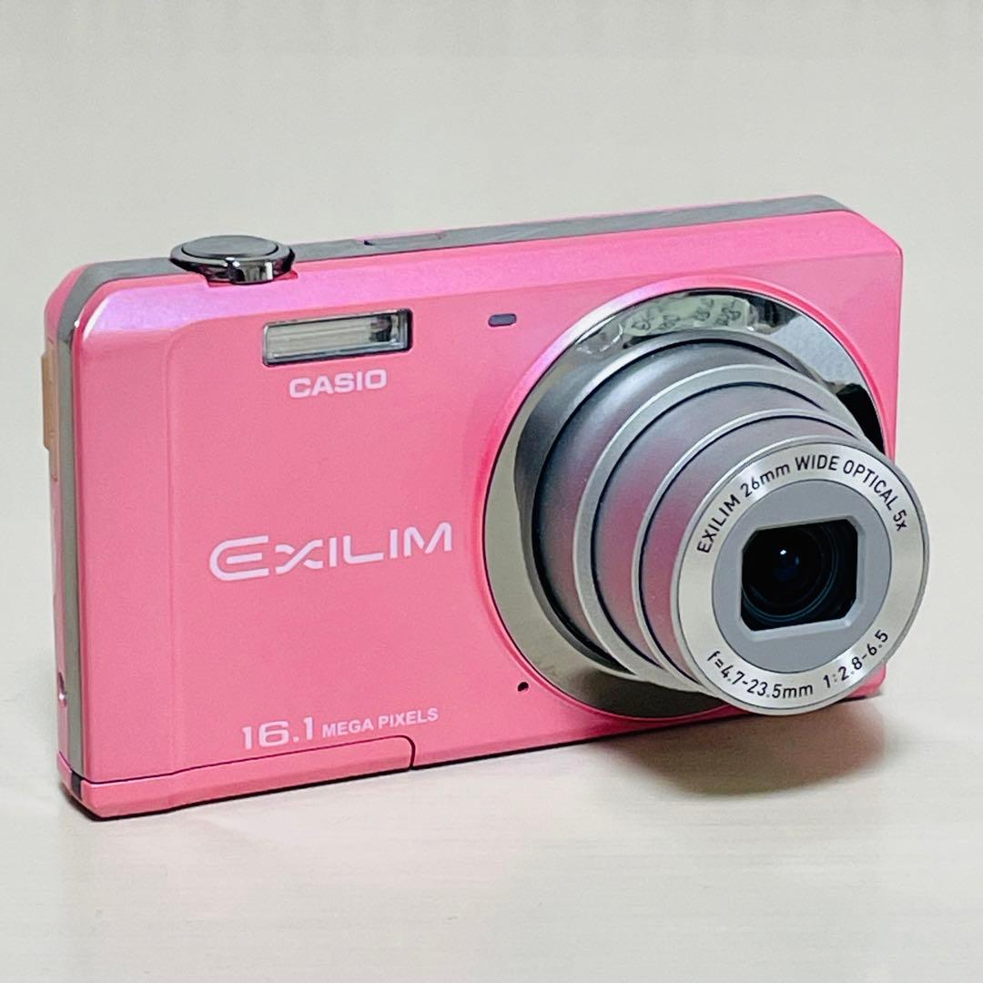 CASIO カシオ EXILIM コンパクトデジタルカメラ EX-ZS6 ピンク