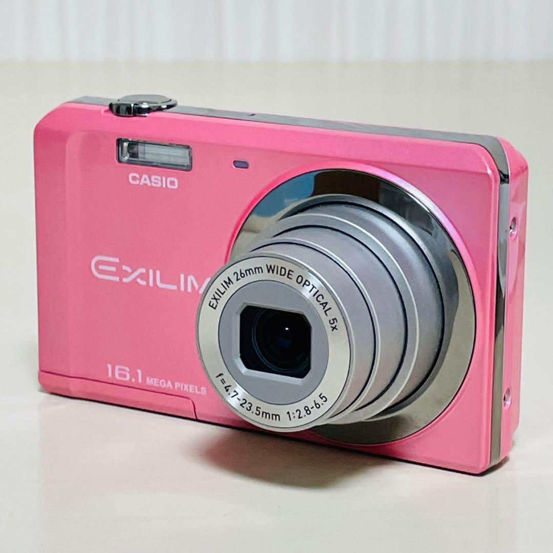 CASIO カシオ EXILIM コンパクトデジタルカメラ EX-ZS6 ピンク