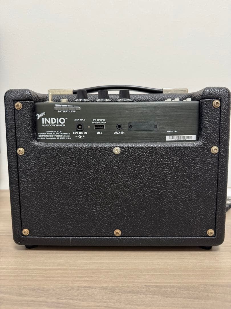 中古 完動品 Fender INDIO BT Speaker Black