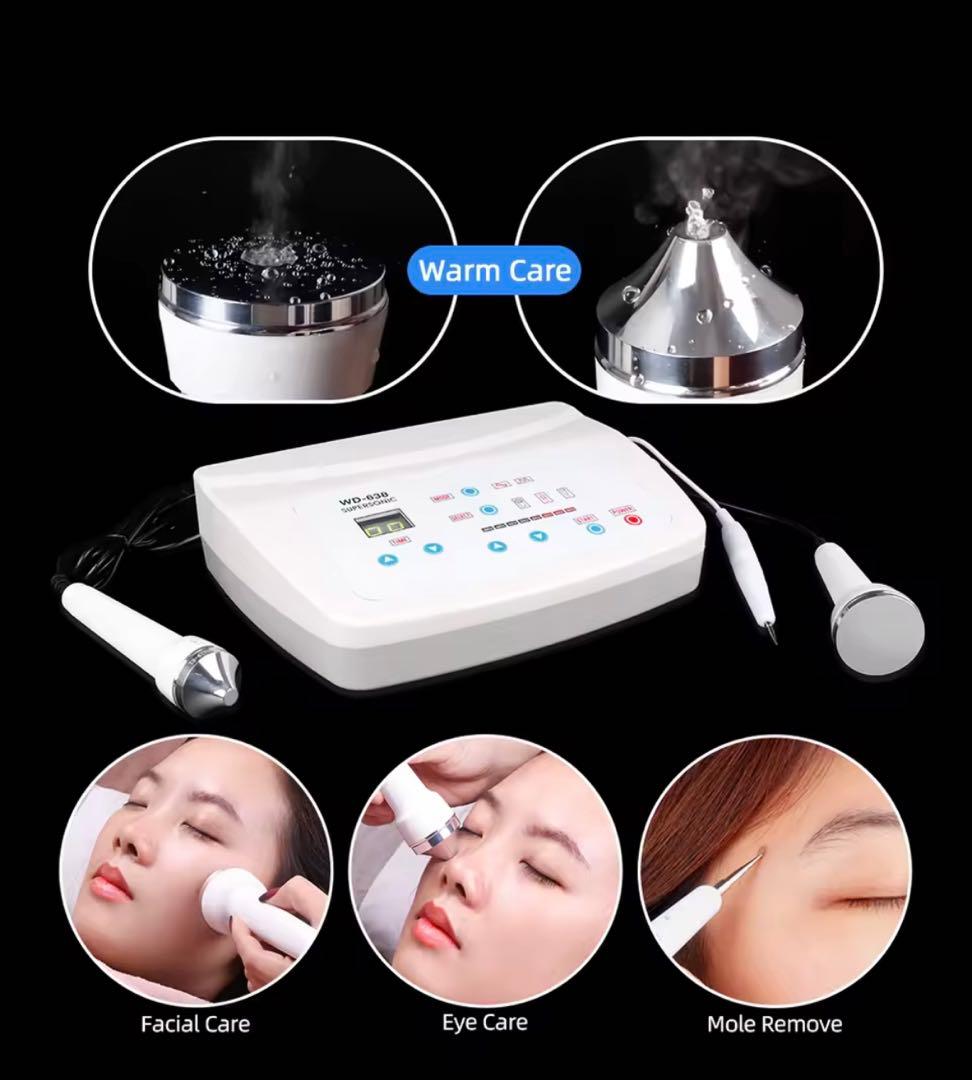 美顔器 シミケア 超音波 エステ