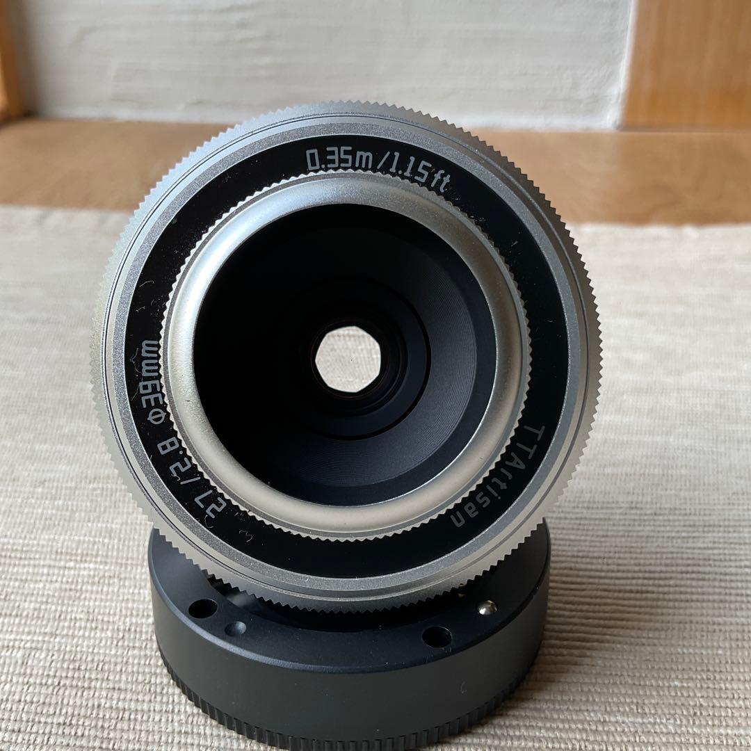 TTARTISAN AF27mm f2.8単焦点レンズ シルバー