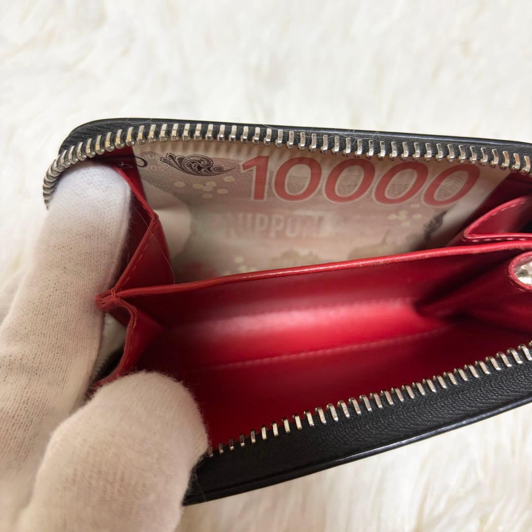 クリスチャンルブタン ケース 財布 ラウンドファスナー クラフトロゴ