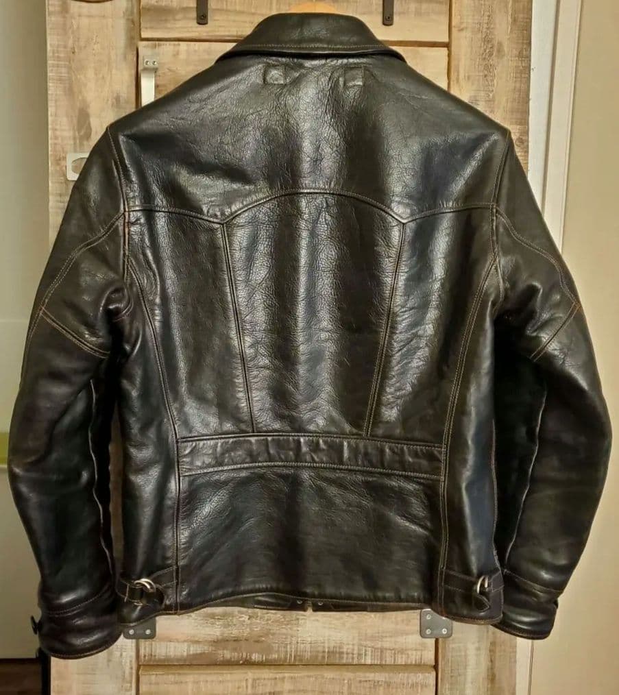 RainbowCountry 30'sHERCULES 馬革ホースハイド茶芯36