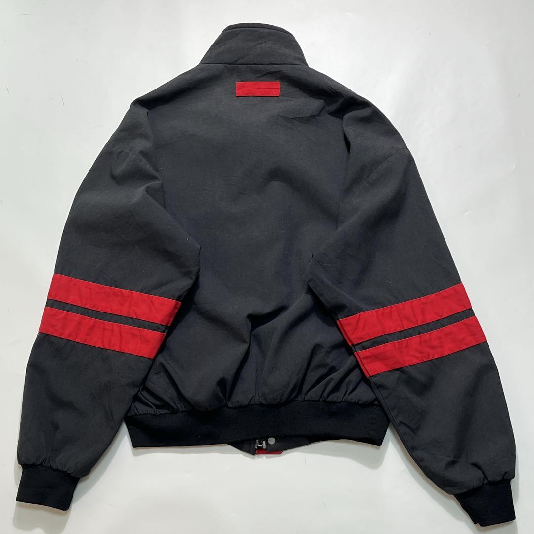 90s ウィンストン USA製 レーシングジャケット L相当 黒 7745