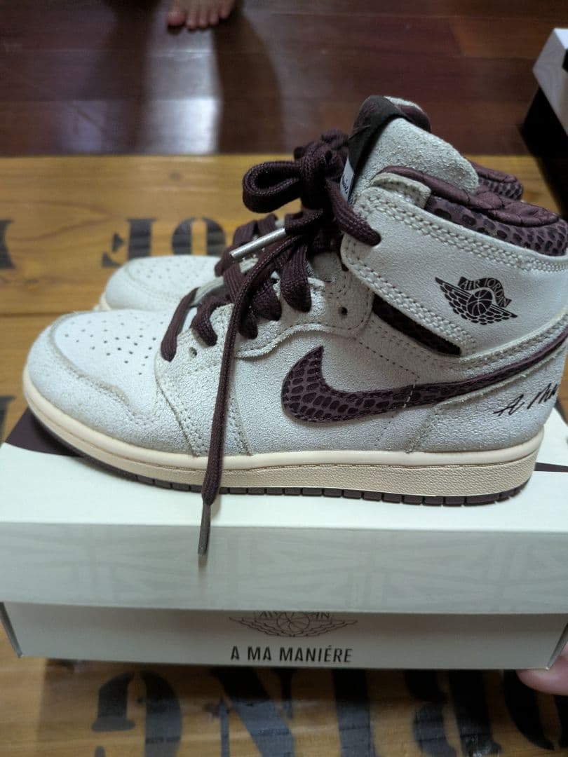 エアジョーダン1×アママニエール