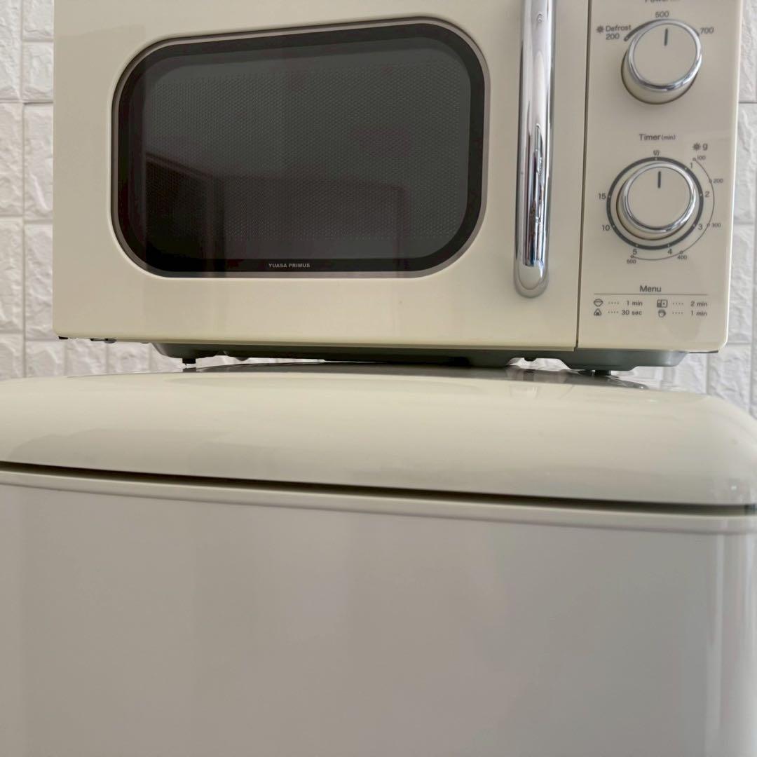 東京23区配送無料✨アイリス　ユアサプライムス　冷蔵庫　電子レンジ　レトロ　美品