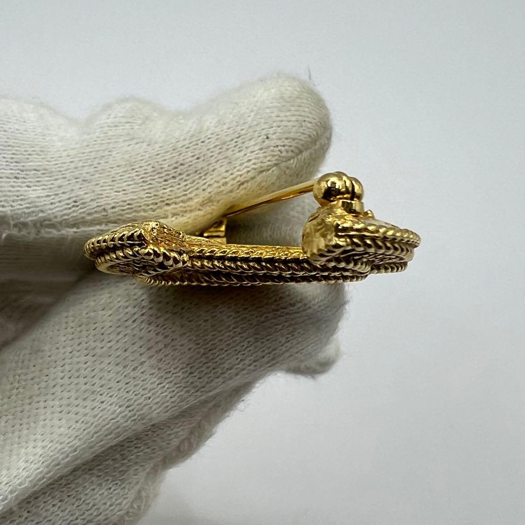 【未使用に近い】シャネル ブローチ ココマーク ヴィンテージ 1109