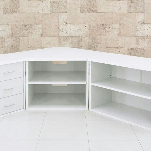 コーナー3点セット　DBR/WH