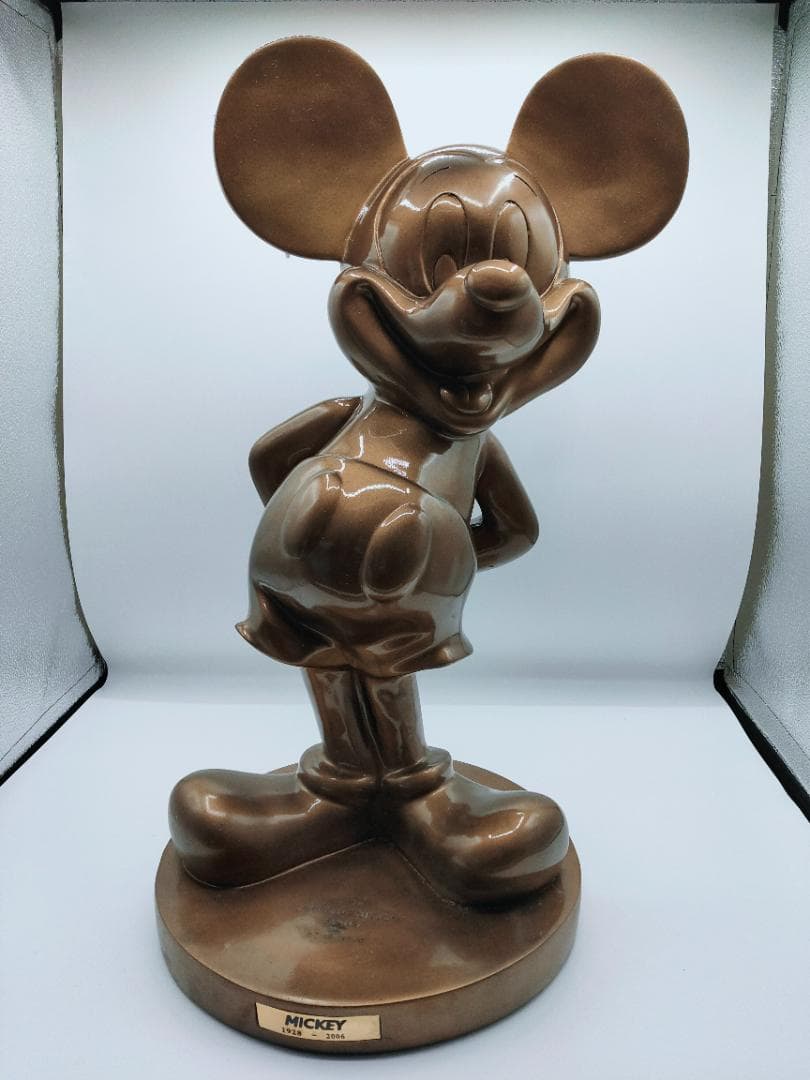 ミッキーマウス アニバーサリー 特大 ブロンズ像 2006 1000体限定 ②