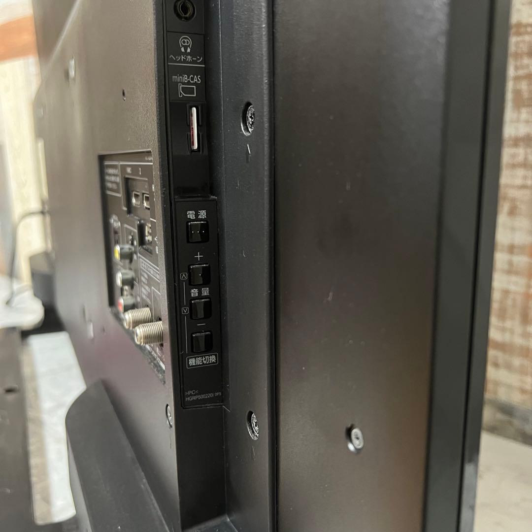 即日受渡❣️全国送料込東芝50型液晶テレビ外付けHDD録画対応　HDMI×2端子