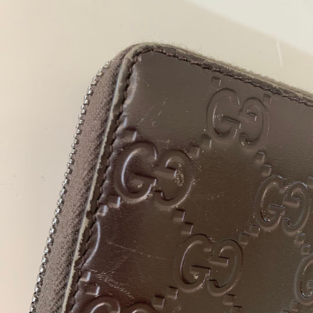 GUCCI☆グッチ　シマ☆長財布
