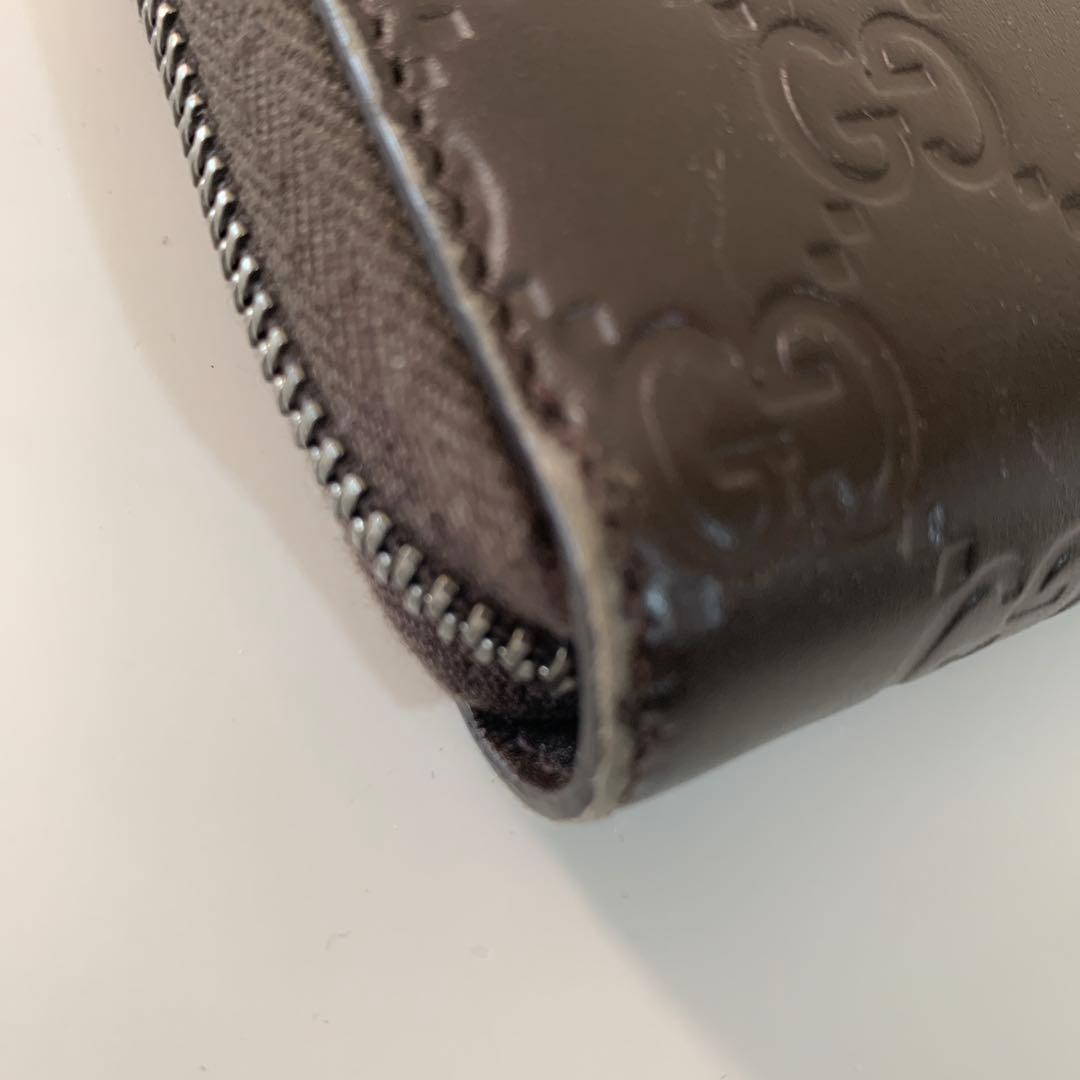 GUCCI☆グッチ　シマ☆長財布
