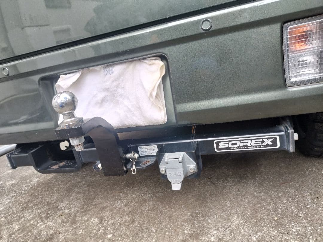 SOREX　ヒッチメンバー、innoルーフキャリアのセット 横浜市出品
