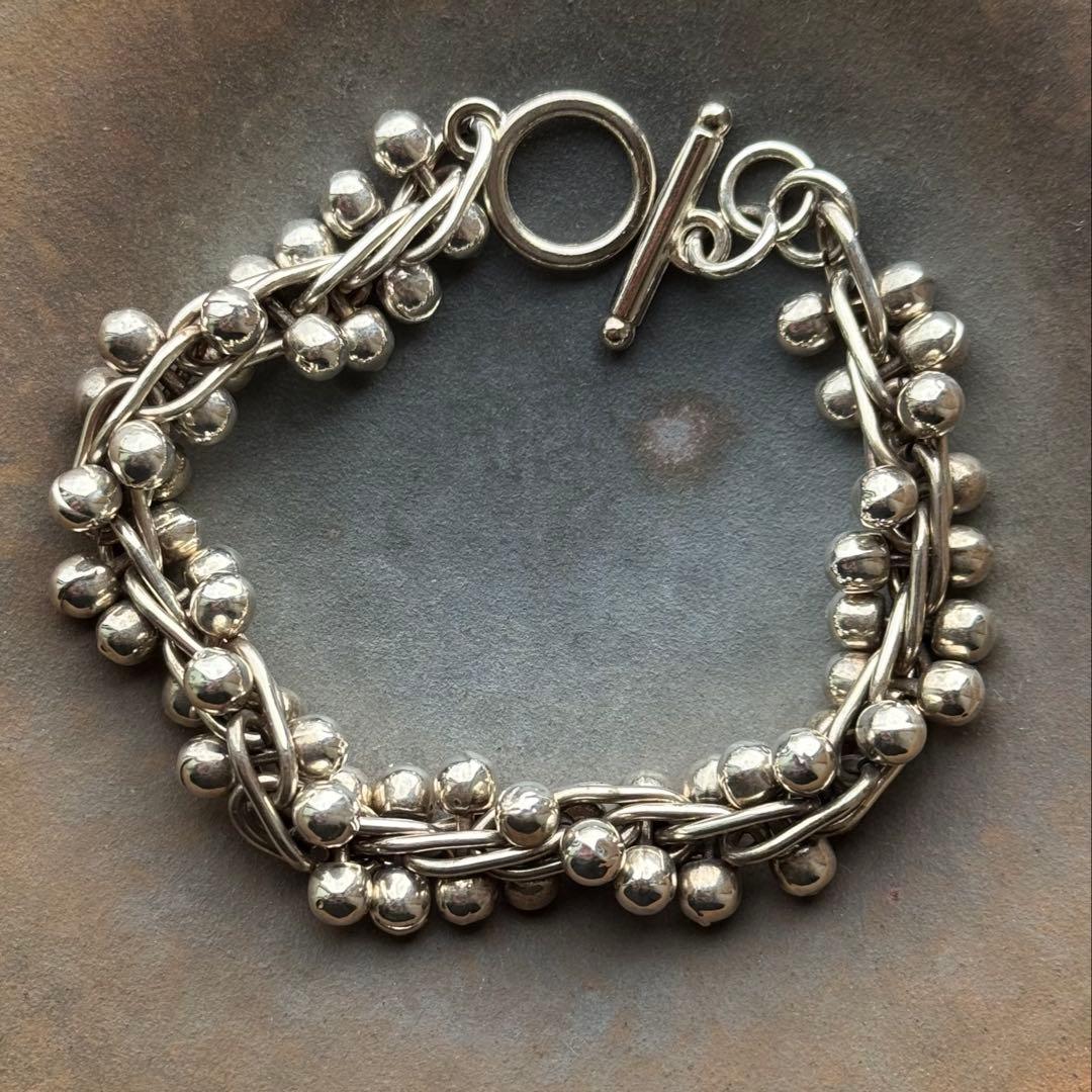 希少 メキシコ製 MEXICO VINTAGE DNA ブレスレット 925