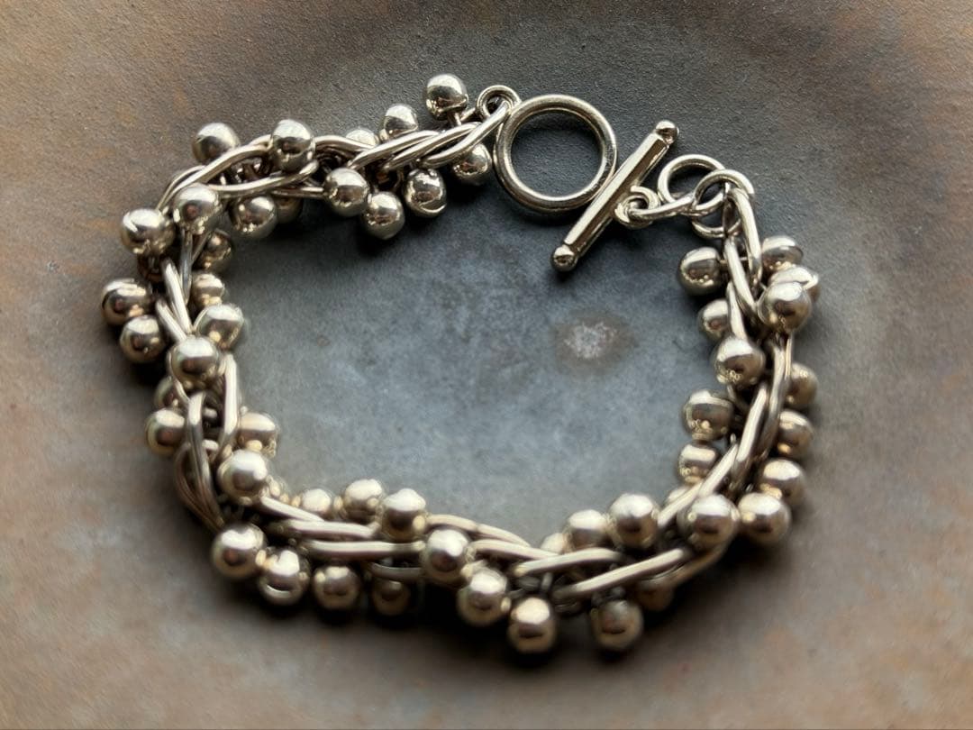 希少 メキシコ製 MEXICO VINTAGE DNA ブレスレット 925