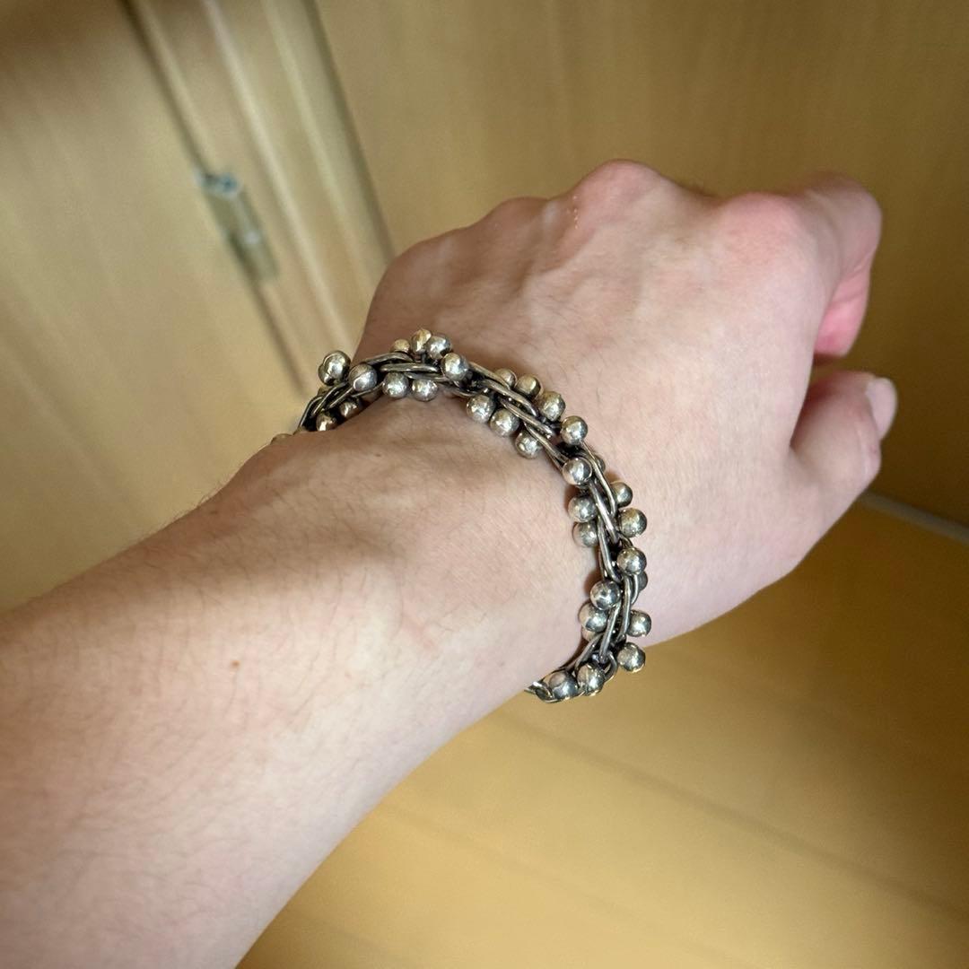 希少 メキシコ製 MEXICO VINTAGE DNA ブレスレット 925