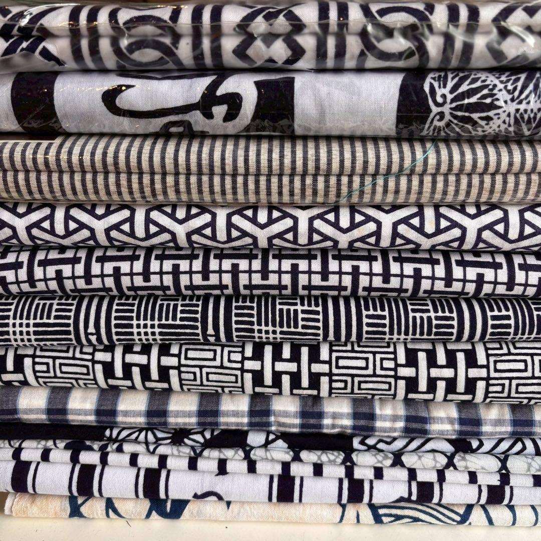 お値下げ❣️C-347▲浴衣・反物 まとめて　13着　　リメにも