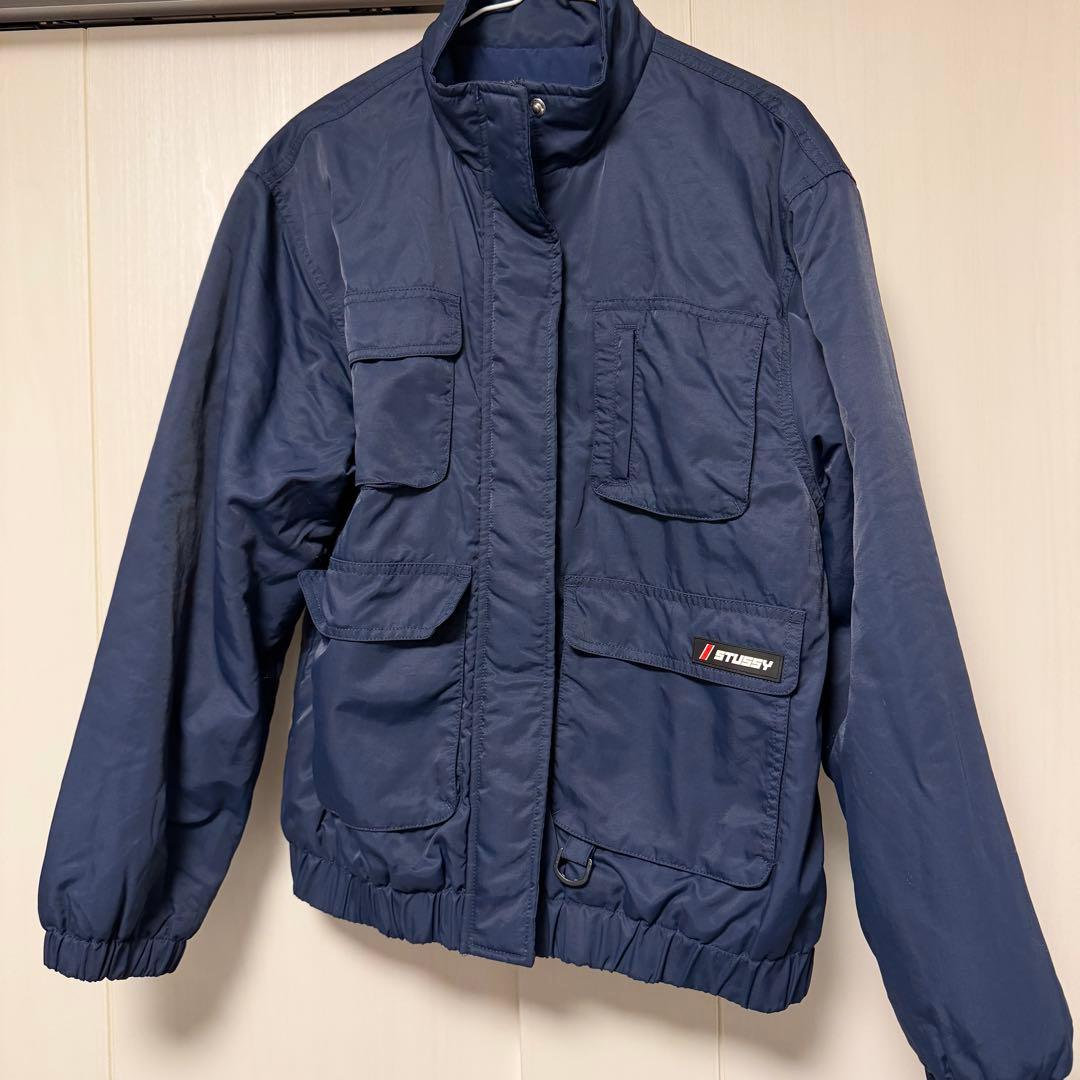 STUSSY ステューシー　Reggie Tech Jacket ネイビー　S
