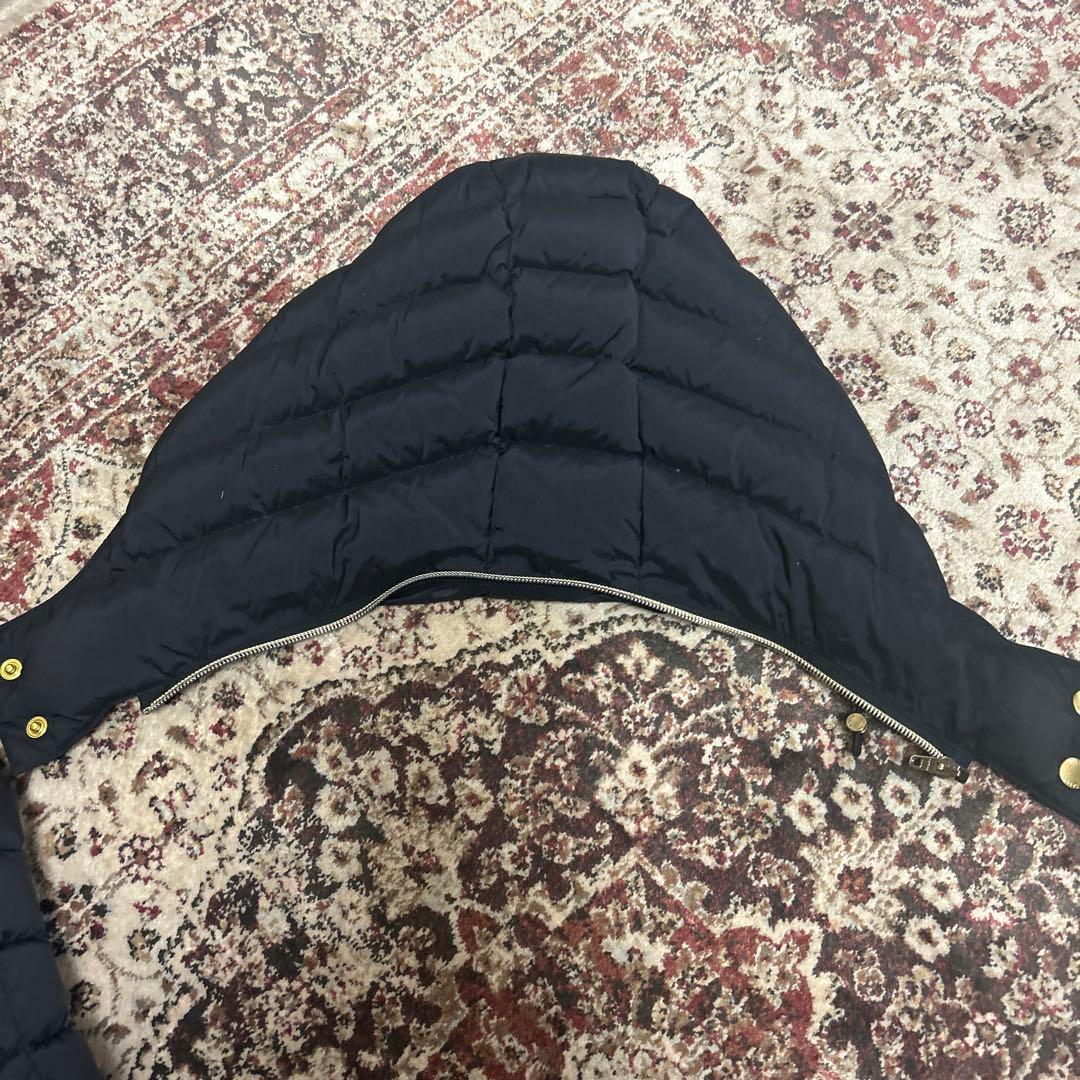 TATRAS フード付　オルシエラ　 ダウンベスト 01 ブラック