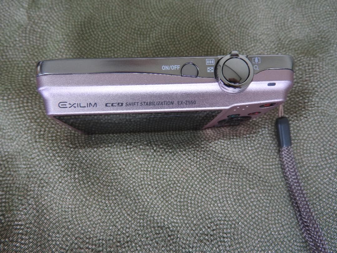 【動作品】CASIO カシオ EX-Z550　 コンパクトデジタルカメラ ピンク