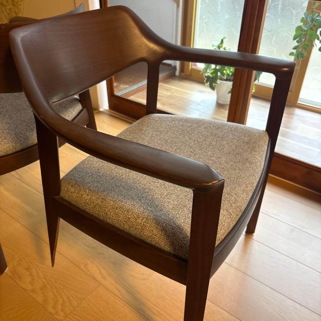 カンディハウス　WING LUX LD アームチェアー　脚折れ