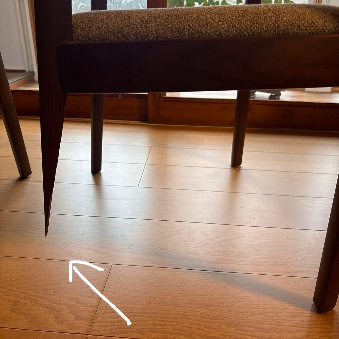 カンディハウス　WING LUX LD アームチェアー　脚折れ