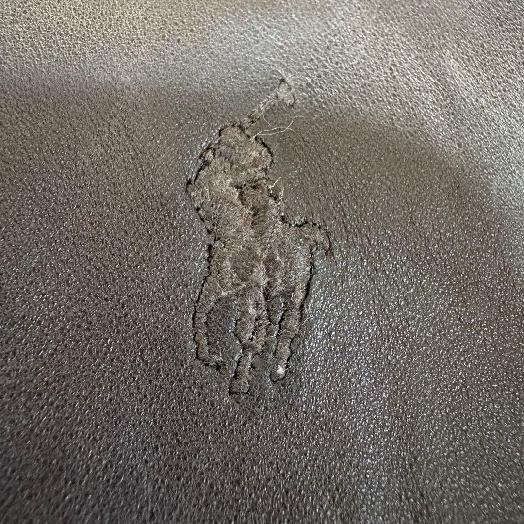 ね*様 Polo Ralph Lauren レザージャケット ラルフローレン　ブ