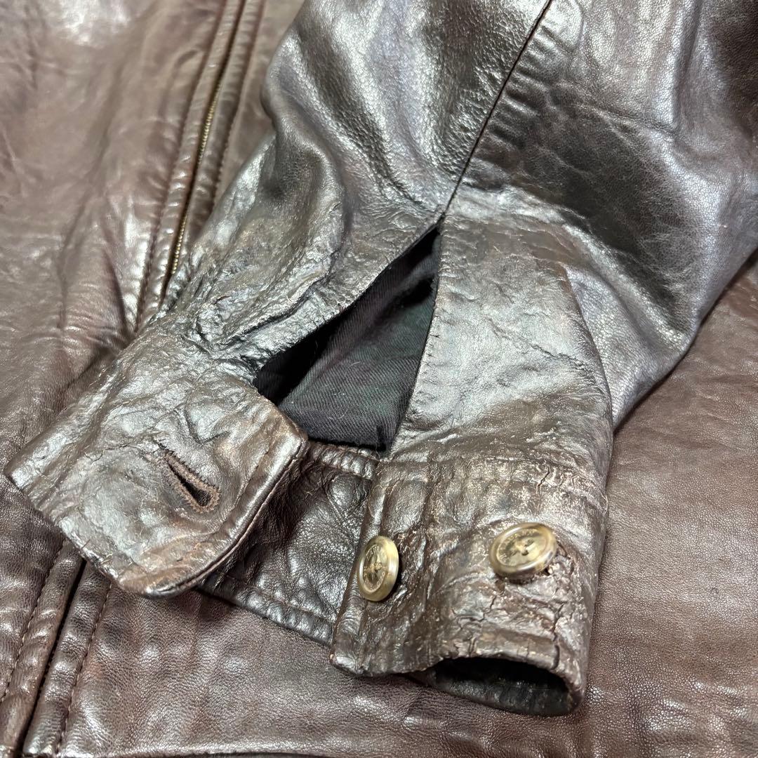 ね*様 Polo Ralph Lauren レザージャケット ラルフローレン　ブ