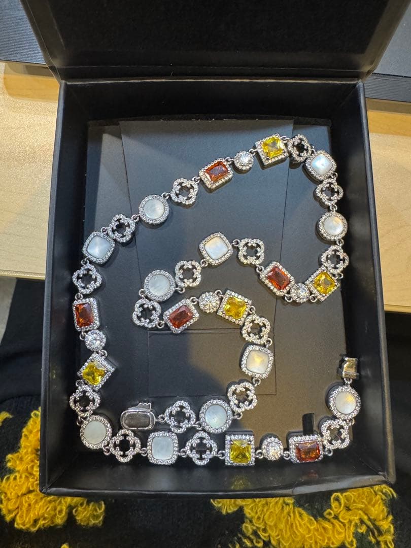 アクセサリー GEMSTONE NECKLACE (SILVER)