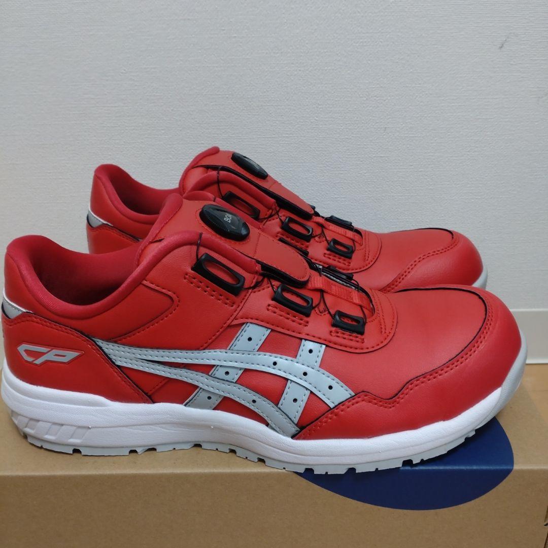 新品未使用 ASICS WINJOB CP306 BOA 26.5cm RED