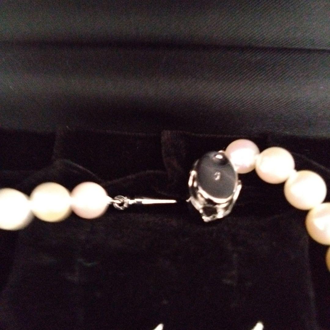 アコヤ真珠 　ネックレスとイヤリングセット 　7〜7.5ミリ