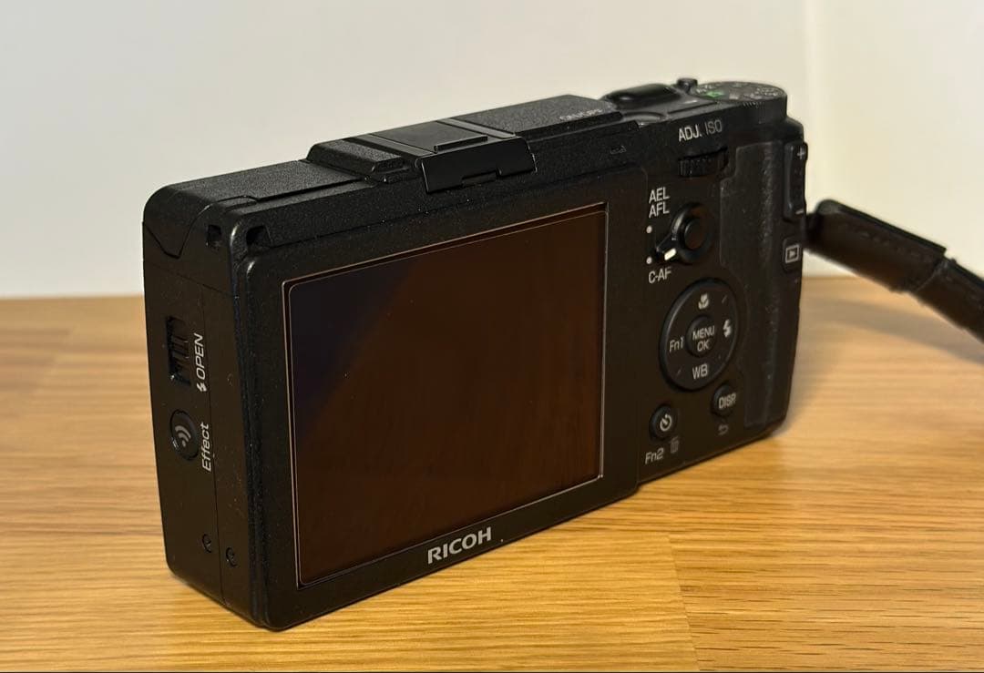 【RICOH GR II】｜フラッシュ不良｜現状品　シャッター回数1638回