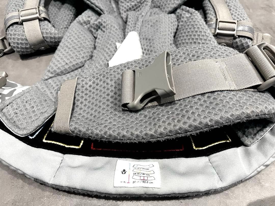 抱っこひも エルゴベビー オムニブリーズ パールグレー