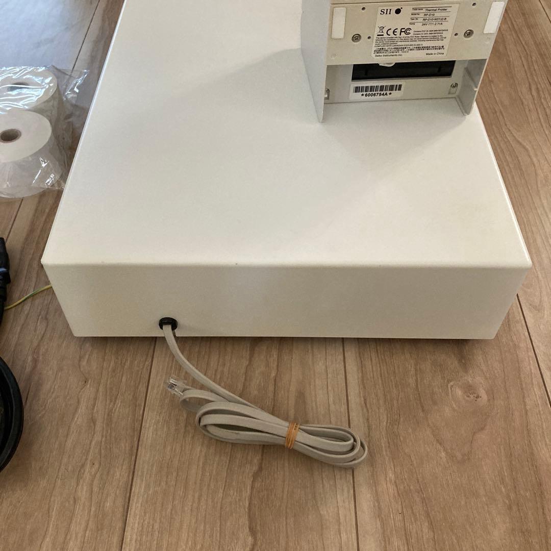 エアレジ対応SII サーマルプリンターRP-D10&ドロアー レシートプリンター