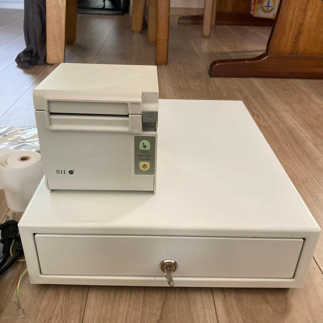 エアレジ対応SII サーマルプリンターRP-D10&ドロアー レシートプリンター