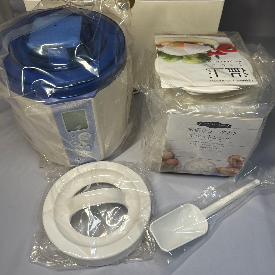 YOGURTIA s ヨーグルトメーカー　タニカ　マルチセット　ブルー