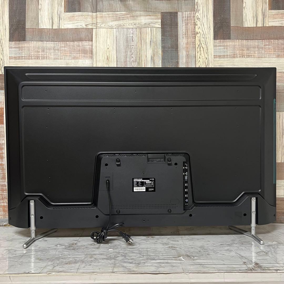 即日受渡❣️全国送料込グリーンハウス50型液晶テレビ日本メーカー製最新LSI搭載