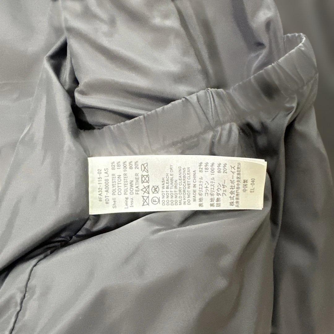 DANTON ダウンジャケット ブラック