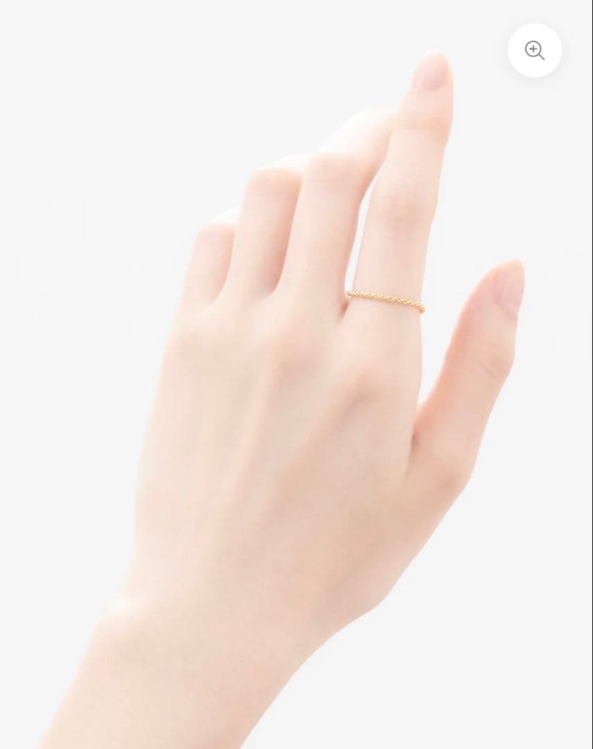 値下げ。MARIHA Gold Rain リングロープチェーンS [K18YG]