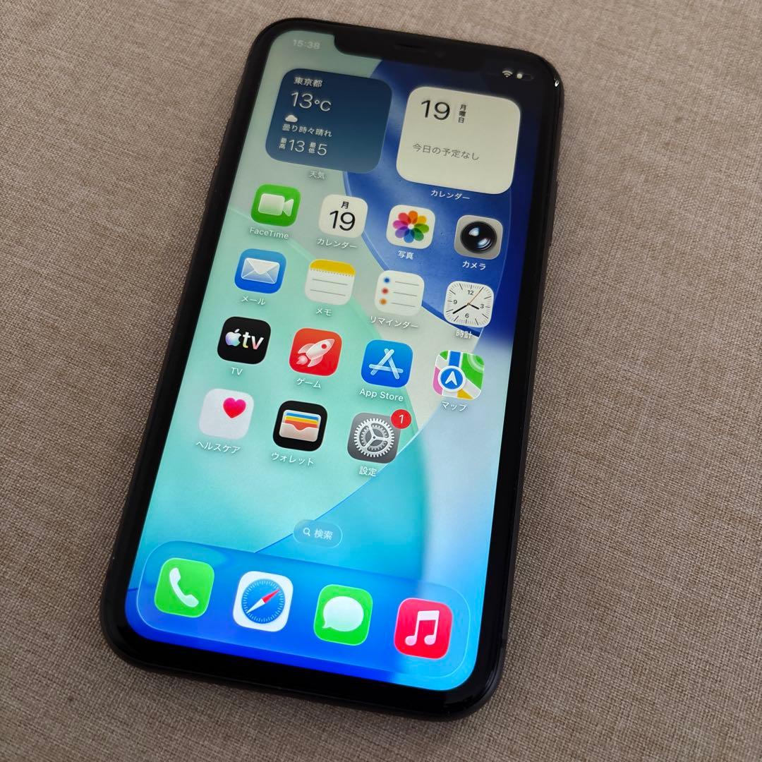 美品　iPhone11 128GB SIMロックなし
