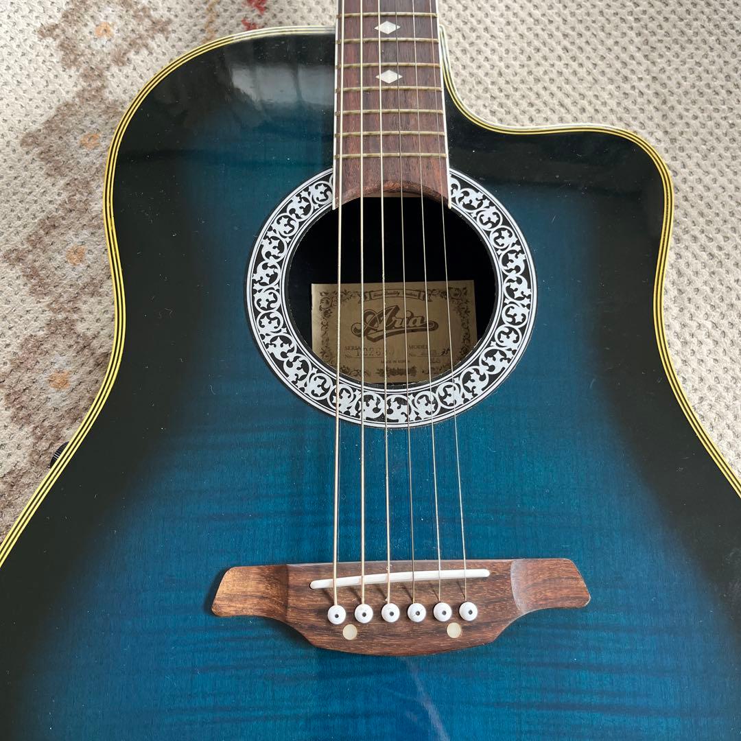 ARIA アリア エレアコ AMB-35 BLS アコースティックギター