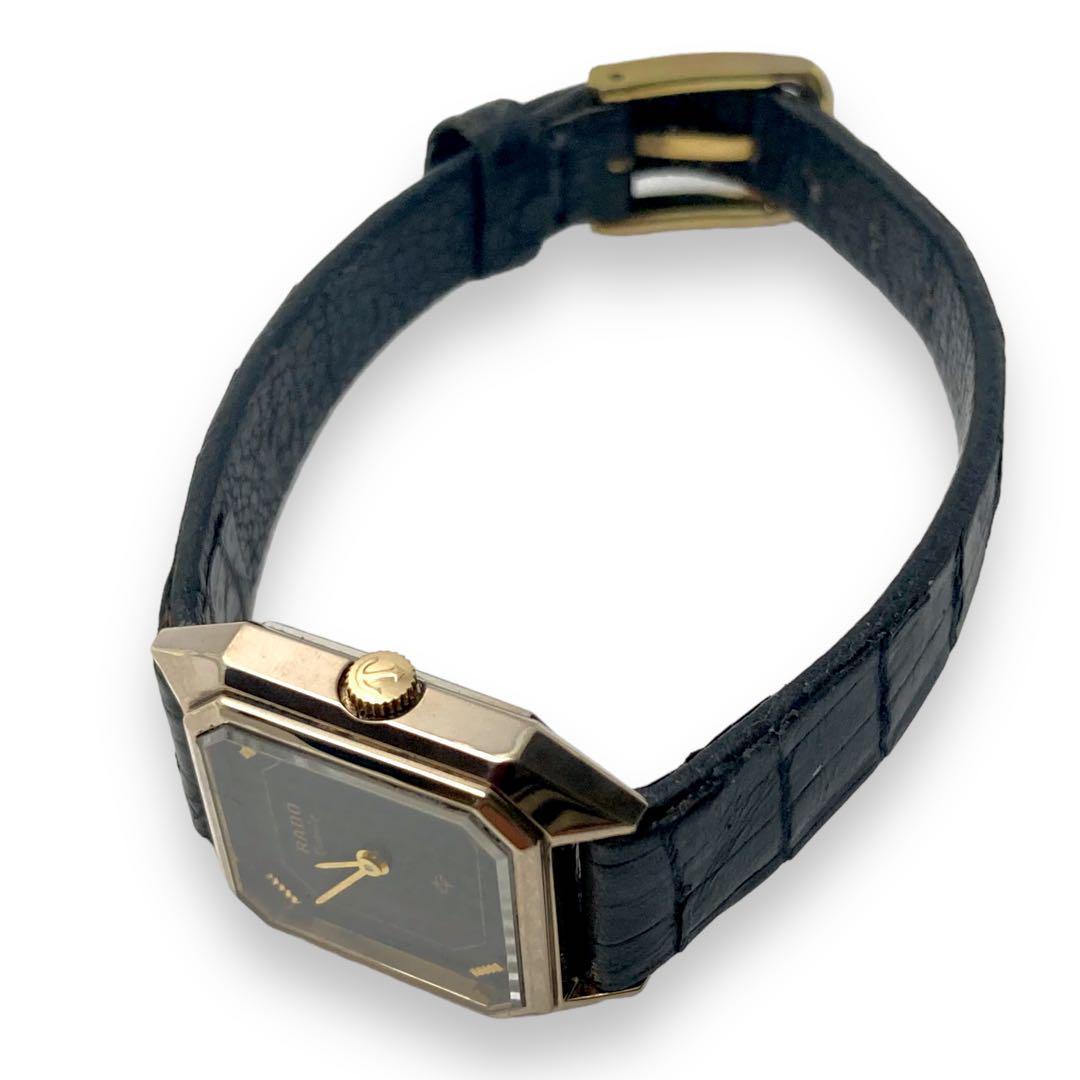 正規品 美品 RADO ラドー 腕時計 スクエア シルバー 2針 クォーツ