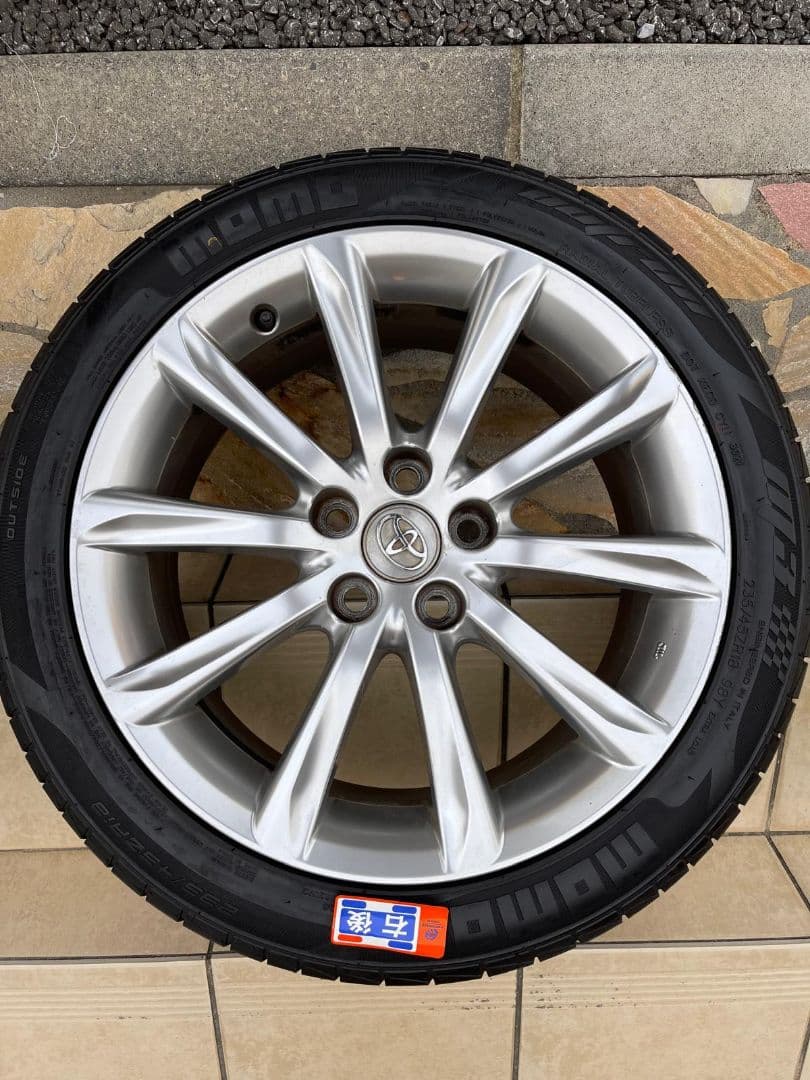 マークX GRX130 純正アルミホイール 18インチ