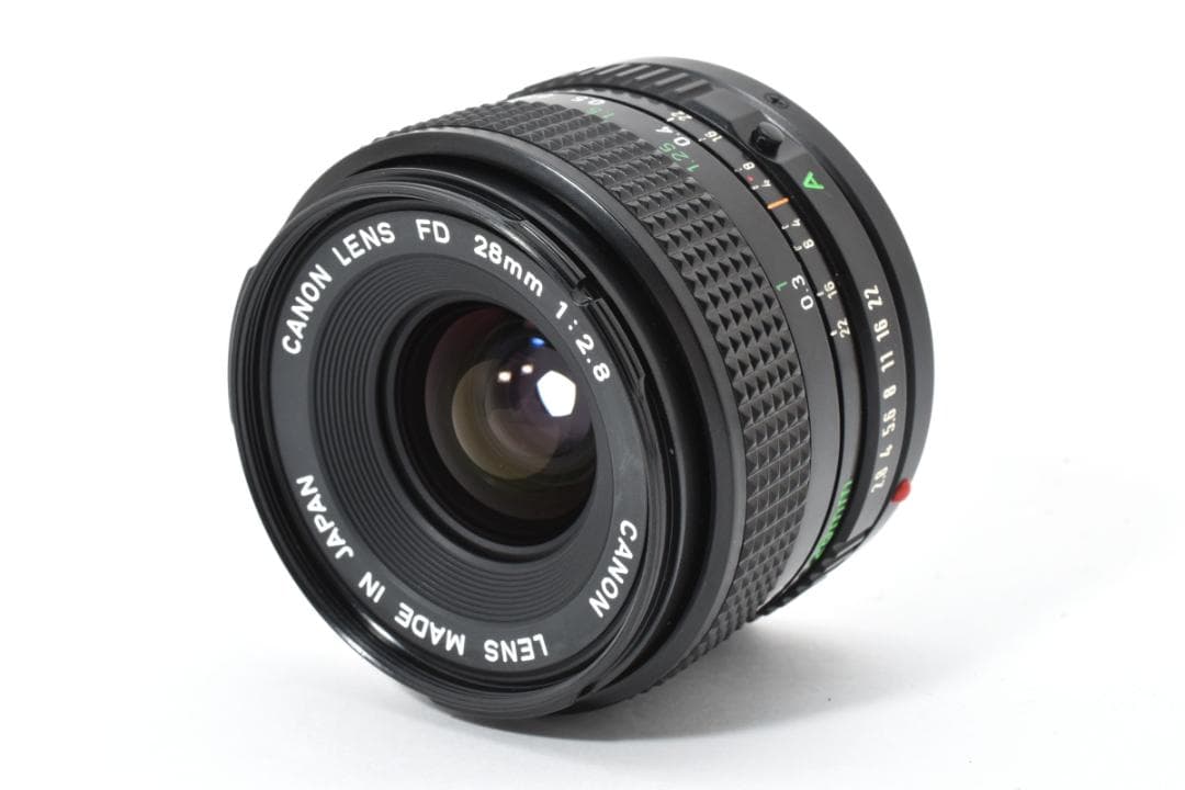 【美品】Canon キャノン New FD 28mm F2.8 レンズ #256