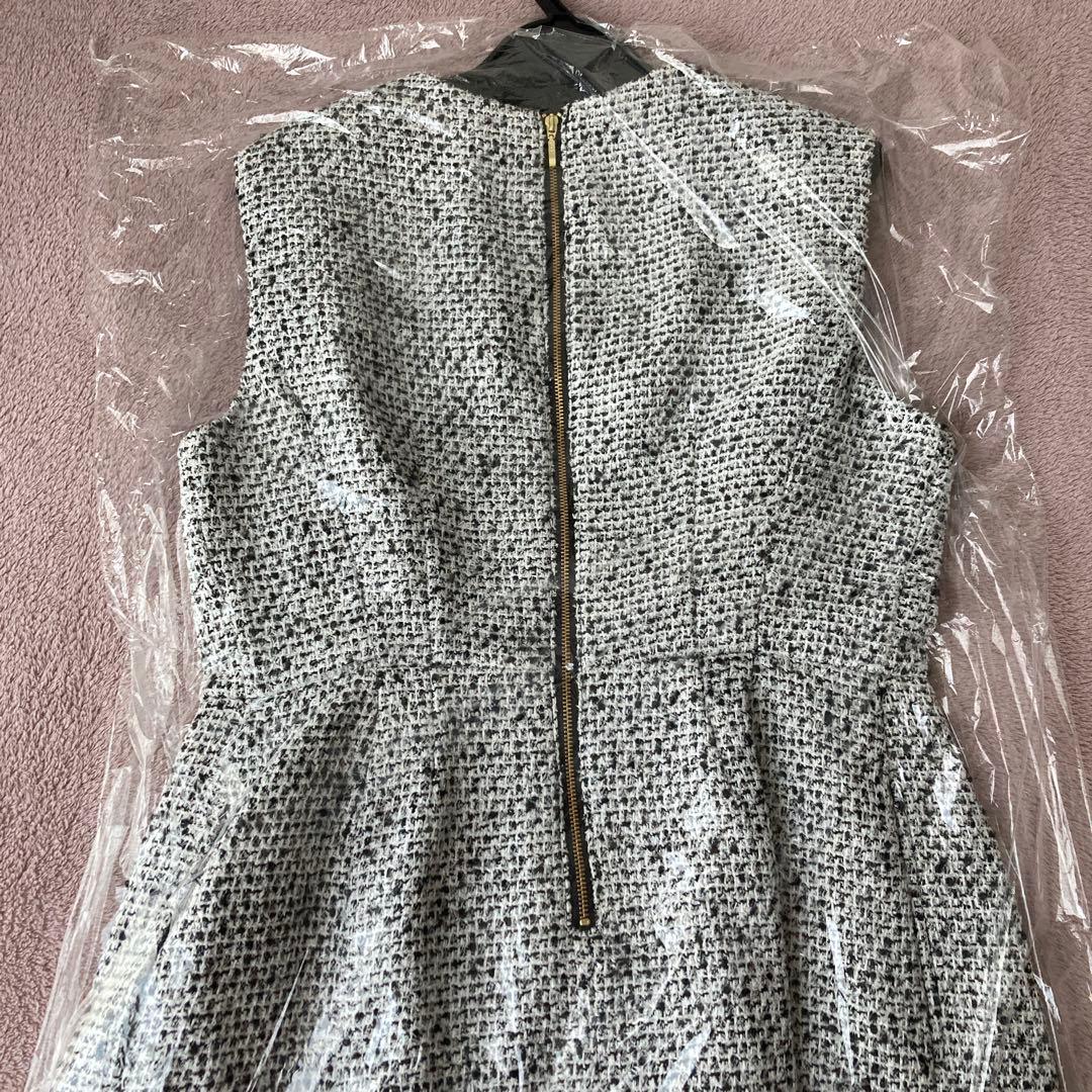 新品タグ付き　アプワイザーリッシェ　ツイードコクーンミニワンピ